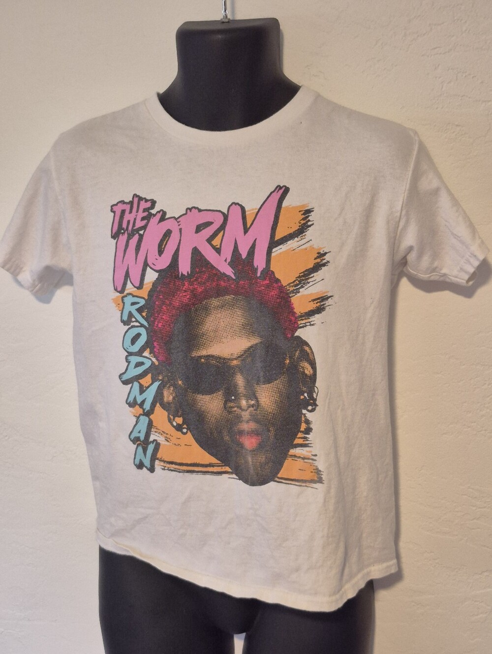 Y2k The Worm Rodman Tee Youth Lg